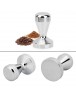 Coffee Tamper 51/57.5mm Base Coffee Bean Pressure Powder Hammer Coffee Pressure Bar High Quality