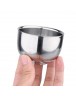 Double Layer Soap Cup Heat Insulation Smooth Shaving Mug Bowl