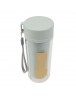 300ml Portable Wheat Straw Water Bottle Double Layer Eco-friendly