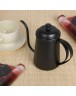 Black 650ml Coffee Tea Pot Hand Coffee Pot Small Mouth Pot