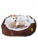 Padded Cashmere Pet Nest Soft Pet House Cat Dog Sleeping Bed Supply