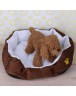 Padded Cashmere Pet Nest Soft Pet House Cat Dog Sleeping Bed Supply