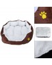 Padded Cashmere Pet Nest Soft Pet House Cat Dog Sleeping Bed Supply