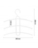 Multifunctional Fishbone Anti-skid Multi Layers Clothes Hanger