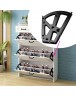 2pcs Shoe Flip Frame Shoes Cabinet Hinge Hardware Fitting