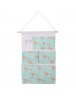 5 Pockets Bird Wall Door Hanging Bag Home Sundries Storage Organizer