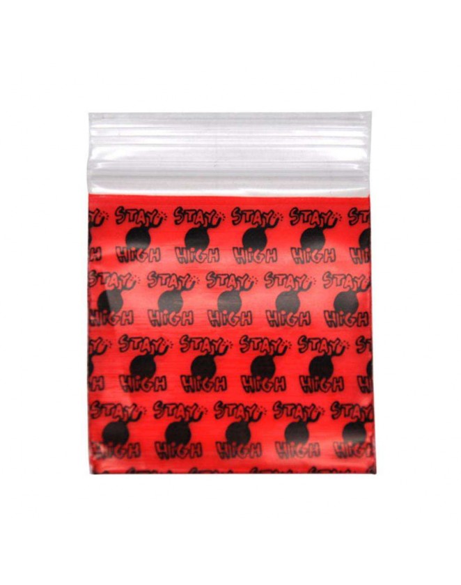 100pcs Dust-proof OPP Sealed Bags Tobacco Tablet Storage Bag Tea Leaf Pouch