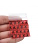 100pcs Dust-proof OPP Sealed Bags Tobacco Tablet Storage Bag Tea Leaf Pouch