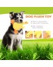 Cartoon Pet Dog Chew Squeak Toys Plush Yellow Duck Bite Resistant Toy