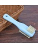 2-sided Plastic Soft Hair Suede Leather Shoes Cleaning Brush Boot Cleaner