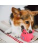 Cartoon Animal Pet Dogs Rubber Teether Squeaky Toys Puppy Chewing Bite Toy