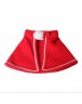 Pet Puppy Dogs Mini Cotton Cloaks Christmas Cape Cat Party Costume Red Coat