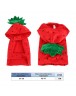 Strawberry Pets Dogs Coat Cotton Puppy Cats Christmas Party Costume Clothes