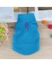 Simple Pure Color Dogs Pets Vests for Puppy Small Dogs Soft Fleece T-Shirt