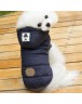 Two Feet Winter Warm Pet Dogs Jackets Soft Cotton Casual Puppy Outfits Coat