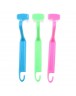 Portable Toilet Brush Bathroom Scrubber V-Type Cleaner Bent Bowl Handle