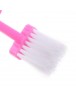 Portable Toilet Brush Bathroom Scrubber V-Type Cleaner Bent Bowl Handle