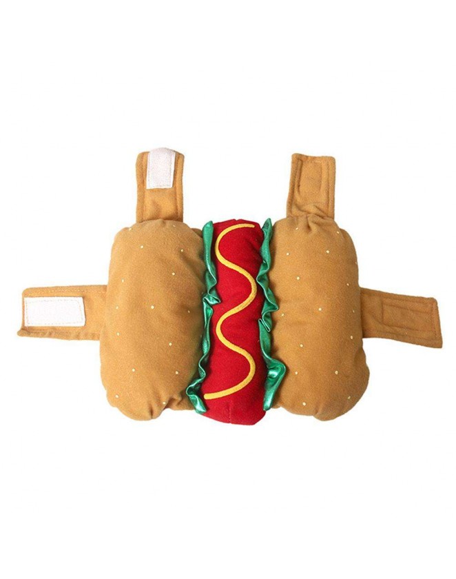 Creative Hot Dog Hamburger Dog Costume Outfits Pets Christmas Clothes