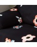 Retro Tight Wrap Floral Slipcovers Elastic Thin Sofa Couch Cover