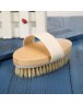 Soft Natural Bristle SPA Brush Wooden Bath Shower Brush Skin Body Massager