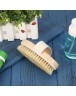 Soft Natural Bristle SPA Brush Wooden Bath Shower Brush Skin Body Massager