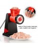 Household Vacuum Sucker Manual Meat Grinder Sausage Stuffer Mincer Chopper