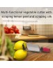 Kitchen Fruit Vegetable Slicer Planer Cutter Fine Zester Grater with Brush